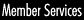 Member Services
